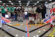 The first Robotics State Championship was held at Austin Convention Center in July.
