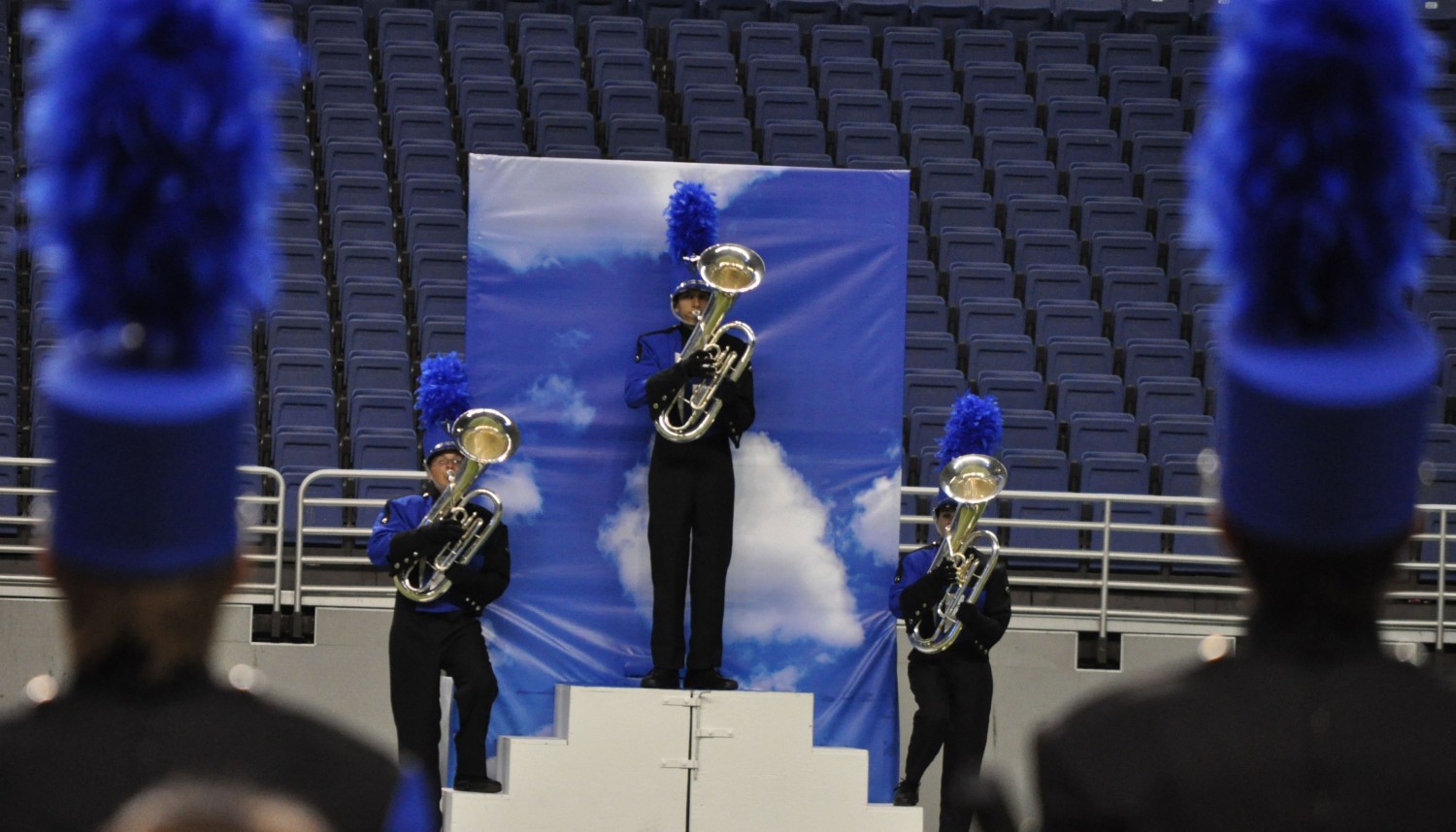 Each band created its own theme with the music selection and props. Johnson High School took home tenth place this year in the 5A competition.